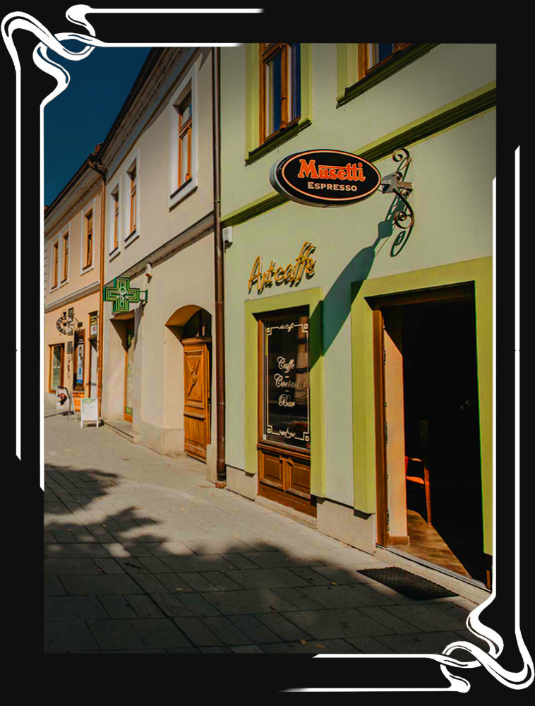 Find us ArtCaffe Sabinov Drink